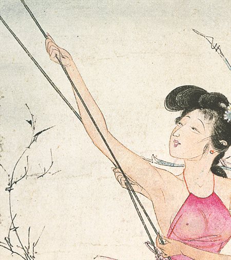 高阳-胡也佛的仕女画和最知名的金瓶梅秘戏图